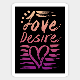 Love Desire Heart Magnet